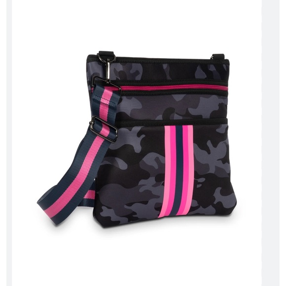 HAUTE SHORE Bags Haute Shore Neoprene Camo Crossbody Bag Poshmark